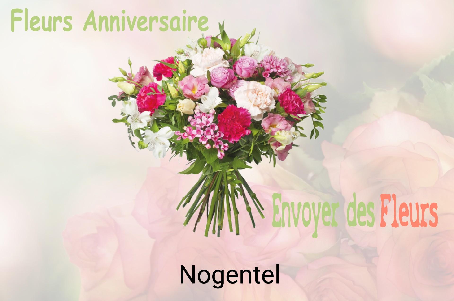 Bouquet de fleurs d’anniversaire livré à Nogentel